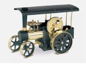 Wilesco D416 Steam Traction Engine Kit -Black & Brass. Free UK  delivery!